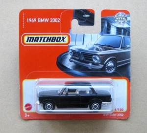 Matchbox 1969 BMW 2002 Schwarz - Bild 1 von 2