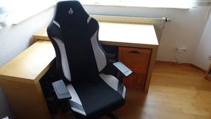 Nitro Concepts X1000 Gaming-Stuhl Schwarz/Weiß - Bild 1 von 8