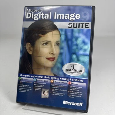 microsoft digital image suite 9 MINT Discs  - Image 1 of 4