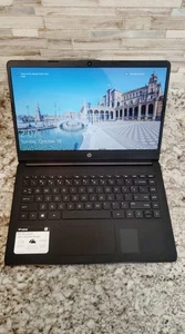 HP Stream 14" HD Laptop- Black - Picture 1 of 3