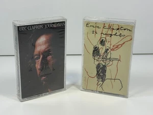 Eric Clapton Sealed Cassette Lot of 2 24 Nights & Journeyman - Picture 1 of 5