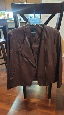 Bernardo Womens Moto Jacket Size Medium - Image 1 of 4