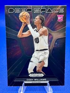 2024 Panini Prizm Draft Picks Cody Williams Deep Space RC #20 Buffaloes / Jazz - Bild 1 von 1