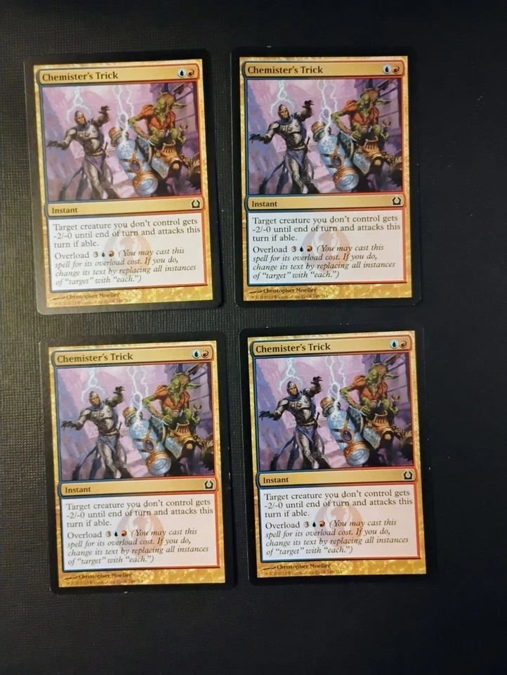 Chemister's Trick X4 Return to Ravnica Playset MTG Magic: The Gathering - Image 1 of 1