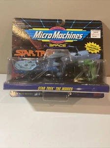 Vtg Micro Machines Star Trek u.s.s reliant, federation space dock, kingon bird - Picture 1 of 5