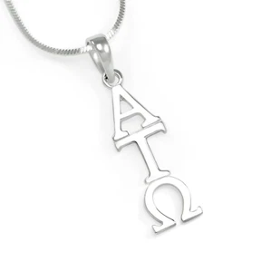 Lavanera de plata esterlina Alpha Tau Omega ¡NUEVA!*** - Imagen 1 de 1