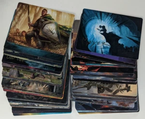 GOLD Art Card COMPLETE Set 81 Magic the Gathering Lord of Rings MTG Middle-Earth - Picture 1 of 7