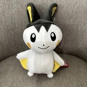 Jazwares Pokémon Emolga 9 Zoll Stofftier Plüschtier mit Etikett 2023 Nintendo Game Freak - Bild 1 von 5