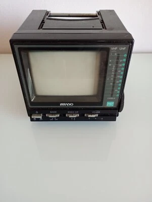 Televisore portatile vintage Irradio il formica - Immagine 1 di 4