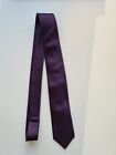 Krawatte Eterna Excellent Redline schmal 100% Seide lila purple