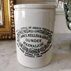 2LB Large ANTIQUE JAMES KEILLER & SONS STONEWARE MARMALADE POT JAR