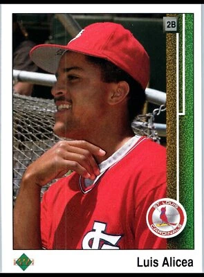 1989 Upper Deck #281 Luis Alicea - Image 1 of 2
