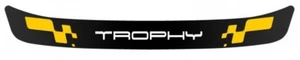 Sticker visière casque intégral auto 290mm vinyle laminé - Imagen 1 de 2