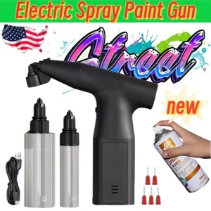 Electric Spray Paint Gun for Cars 2024 New Electric Spray Paint Gun Rechargeable - Picture 1 of 12