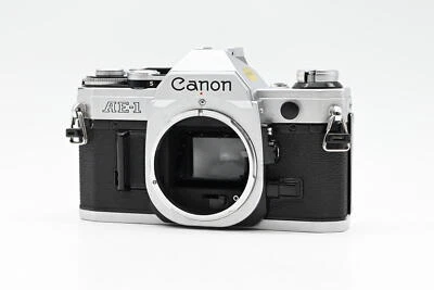 Canon AE-1 SLR Film Camera Body Chrome AE1 #Q - Image 1 of 4