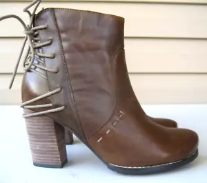 Corkys ELITE Westie Booties Leather Boots Brown Shoes: Women’s 9 NEW - Picture 1 of 9