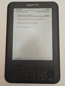 Amazon Kindle Keyboard (3rd Generation) Wi-Fi, Grade B - Picture 1 of 6
