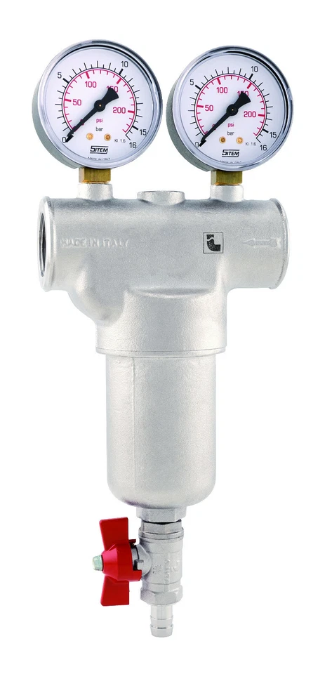 Rückspülfilter ITAP mit Filterpatrone 300 µm - Anschluß 1 1/4 Zoll (DN 32) - Bild 1 von 1