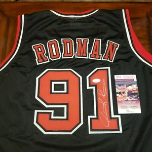 💥HOF💥DENNIS🌟RODMAN🌟🏀 🤩FIRMADO🤩🌟NUEVO🌟🤩BLACK🤩🤩🤩🏀🏀🏀🏀🏀🏀🏀🏀🏀🏀 - Imagen 1 de 9