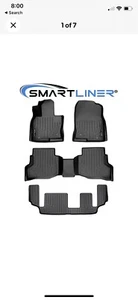 SMARTLINER 3 Row Floor Mats for Mazda 2016-2024 Mazda CX-9 w/ 2nd Row Bench - Picture 1 of 4