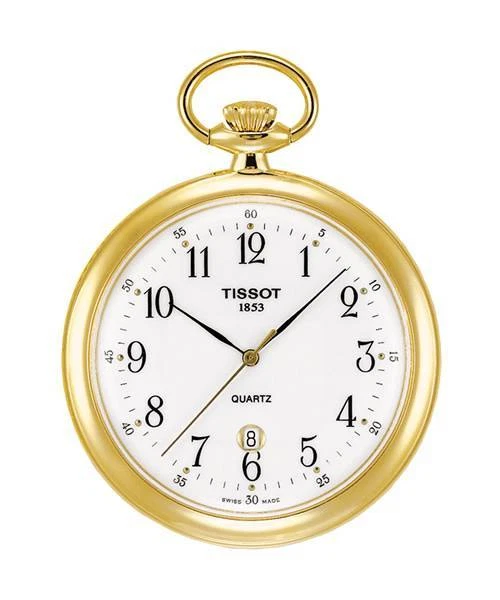 Tissot Lepine Quartz pocket watch T82.4.550.12 free shipping Worldwide - image 1 of 1