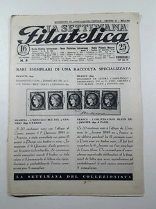 La Settimana Filatelica n.4 anno 1949 Rari esemplari  - Imagen 1 de 1