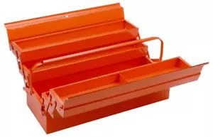 Metall Träger Werkzeugkoffer Box Mit 5 Fächer 200Mm X 220Mm X 530Mm - Bild 1 von 1