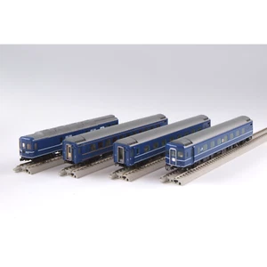 Tomix HO-9044 JR Limited Express Sleeper 24-24 Akebono 4 Cars Basic Set - HO - Picture 1 of 8