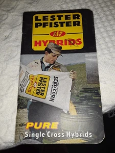 Lester Pfister 187 1963 libro de datos híbridos 1 página arrancada y 4 con garabatos a lápiz - Imagen 1 de 2