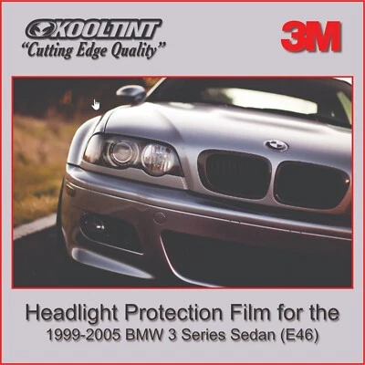 Película de protección de faros de 3M para BMW Serie 3 Sedán 1999-2005 (E46) Foto 1 de 2