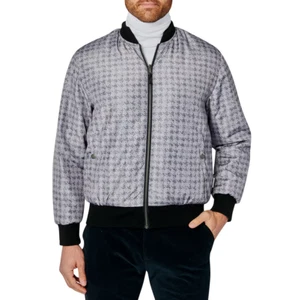 Brooklyn Brigade Men Labradorite Reversible Bomber Gray/Blue Size S 400141 - Picture 1 of 4