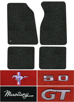 Alfombrillas Ford Mustang 1994-2004 - 4 piezas - Cutpile Foto 1 de 4