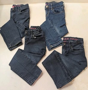 LOT OF 4 Children's Place Super Skinny Girls Size 6 Adjustable Waist - Picture 1 of 14