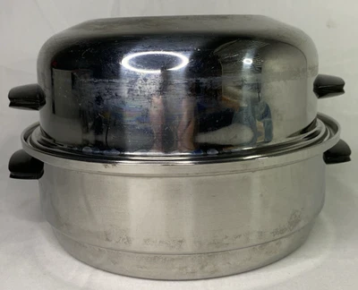 Lifetime Stackable Pot With Domed Lid Cookware Bain-marie - Image 1 of 4