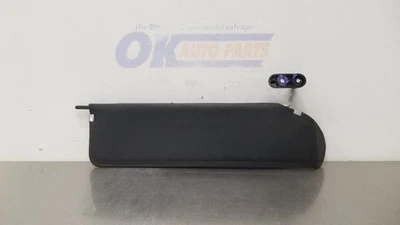 05 JEEP WRANGLER TJ SUN VISOR RIGHT PASSENGER BLACK - Image 1 of 4