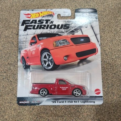 Hot Wheels Fast And Furious 99 Ford f-150 SVT Lightning Premium 1/5 2021 - Image 1 of 4