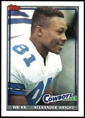 1991 Topps #362 Alexander Wright - Image 1 of 2