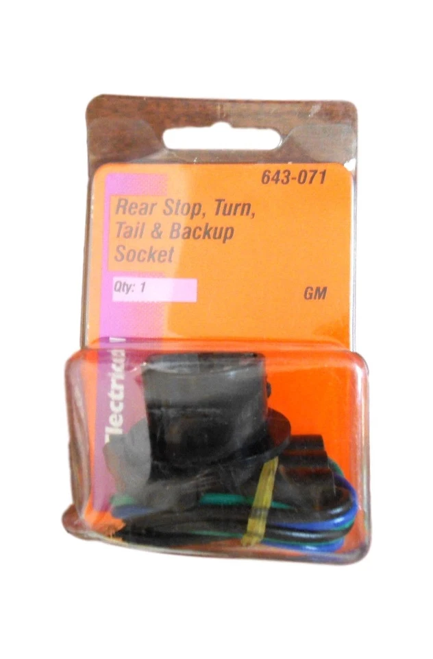 Dorman 643-071 Rear, Stop, Turn, Tail & Backup Socket GM 643071 - Image 1 of 1