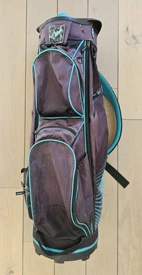 Bolsa de carrito de golf Datrek CB-LITE, 15 vías, sistema IDS, nailon, damas, con capucha para lluvia Foto 1 de 4