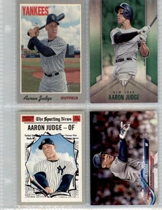 TOPPS 1980-2020 (4) CARD SET AARON JUDGE BX2=1018 - Picture 1 of 2
