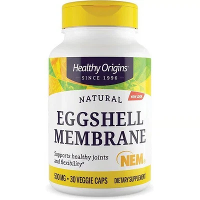 Healthy Origins Natural Eggshell Membrane 500 mg 30 Veg Caps - Image 1 of 2