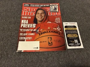 Blake griffin Signed sports illustrated full magazine Jsa Coa 12/5/11 Autograph - Picture 1 of 2