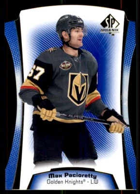 2021-22 SP AUTHENTIC DIE-CUT BLUE MAX PACIORETTY VEGAS GOLDEN KNIGHTS #DC-11 - Image 1 of 2