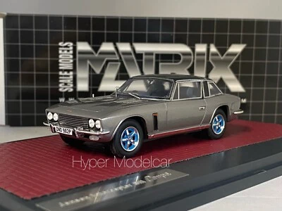 MATRIX SCALE MODELS 1/43 Jensen Interceptor S III COUPÈ 1975 SILVER Art. MX41002 - Immagine 1 di 3