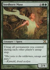 Magic the Gathering MTG Seedborn Muse (296) Tenth Edition   NM