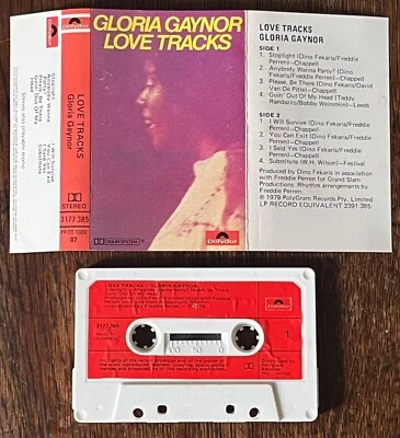 GLORIA GAYNOR Love Tracks AUDIO CASSETTE TAPE 1979 Polydor Australia - Image 1 of 4