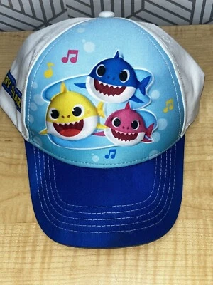 Chapéu Infantil Baby Shark NOVO 3D Pop Image Oficial Rosa Fong Snapback ~Juventude - Imagem 1 de 4