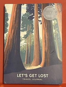 Molly & Rex Let's Get Lost Travel Journal New with minor cover damage Trips Vaca - Picture 1 of 9