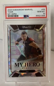 2023 Kakawow Phantom Disney 100 Marvel My Hero 💥 THOR 💥 /155 No. 05 PSA 10 - Picture 1 of 2