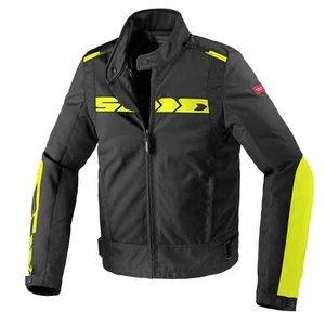 Spidi Solar Tex Motorcycle Jacket With Removable Thermal Lining For Men Yellow - Picture 1 of 1